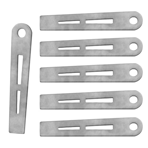 ZITUZY Trimmer Ersatzteile für Einhell Akku-Rasentrimmer GE-CT 18 LI, 6 Klingen (Silber) von ZITUZY
