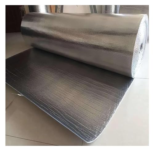 Isolierfolie, Luftblasen-Isolierfolie, Dampfsperre, Thermofolien-Isolierung, wärmereflektierend, spart Energie for Dachböden, Böden, Dächer, Wände und Rohrummantelung(3.28 x 32.8ft(1 x 10m)) von ZIUBMVDYC