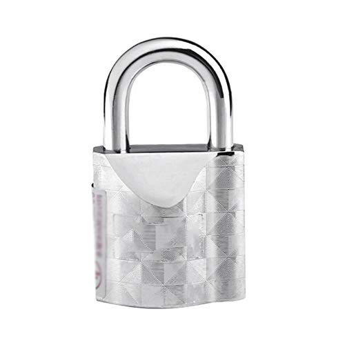 Schlüssel-Vorhängeschloss aus Zinklegierung, bruch- und rostfrei, Lagerschrank, Container, Vorhängeschloss, 3 identische Schlüssel, 34,5 x 35 mm von ZIUBMVDYC