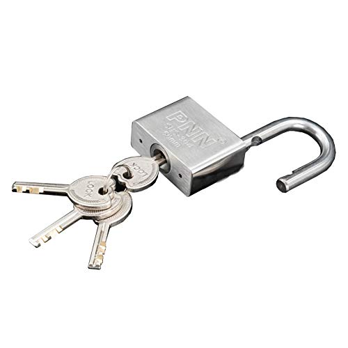 Stahlschlüssel-Vorhängeschloss, ein Schlüssel for Öffnen mehrerer Schlösser, Breite 30 mm, 40, 50, 60, verwendet for Zaun-Container-Lagerschloss(30x26mm) von ZIUBMVDYC