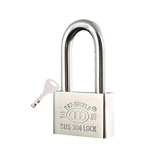 Stahlschlüssel-Vorhängeschloss, ein Schlüssel kann mehrere Schlösser öffnen, Diebstahlsicherung for Heimbüro-Unternehmen, 30 mm, 40, 50, 60(50mm) von ZIUBMVDYC