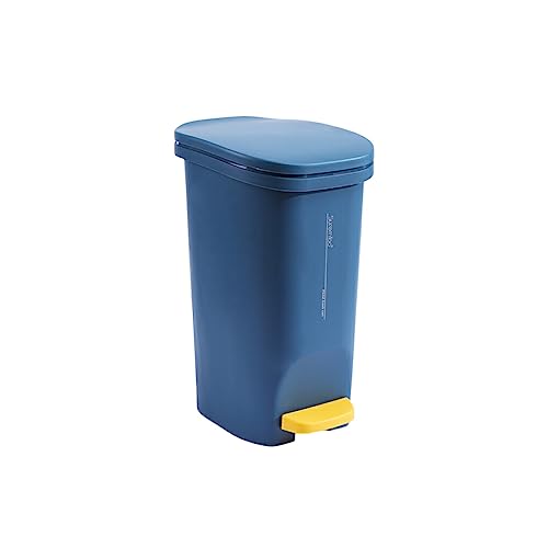 ZIUBMVDYC Mülleimer, 1 STÜCK 10L Mülleimer Fußpedal, for Haushaltsküche Wohnzimmer Reinigungswerkzeuge(Blue) von ZIUBMVDYC