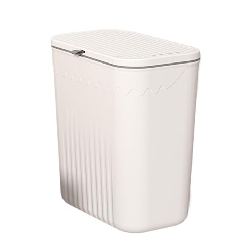 ZIUBMVDYC Mülleimer, 1 stücke Küche Bin Kann Lagerung Wand Müll Abfall Mit abdeckung(White) von ZIUBMVDYC