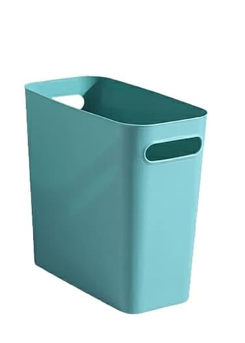 ZIUBMVDYC Mülleimer, 1 stücke Schlanke Große Mülleimer ohne Abdeckung Müll Container for Schlafzimmer Küche Home Kleinigkeiten Bin(Green) von ZIUBMVDYC