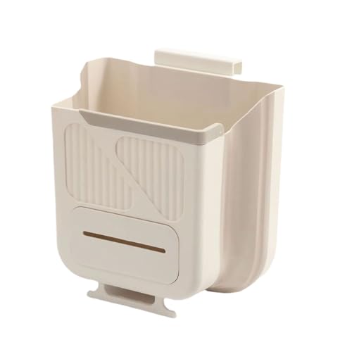 ZIUBMVDYC Mülleimer, For Schranktüren konzipiert. Einfache Entsorgung. Reißfeste Innenwand unter Küchenthekenbehältern. ABS(White,10L) von ZIUBMVDYC