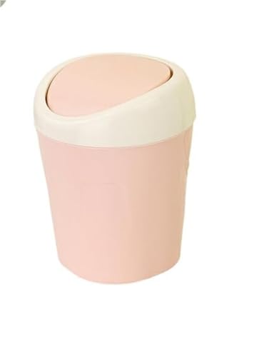ZIUBMVDYC Mülleimer, Leichter Abfalleimer for eine effiziente Organisation zu Hause, PP-Küchen-Mülleimer, Müllkorb, 1 Stück(Pink) von ZIUBMVDYC