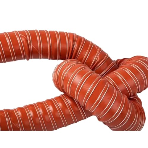 ZIUSFAC Abluftschlauch 65mm 80mm 115mm Entlüftungsschlauch Trockner Luftkanalschlauch Flexiblem Lufteinlassrohr 1m 4m Luftansaugschlauch Heizung Kühlung(4m/13.1ft,127mm-5in) von ZIUSFAC