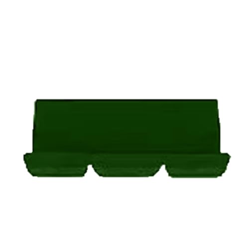 ZIUSFAC Gartenschaukel Dachbezug Mit Aufbewahrungstasche 3 Sitzer Universal Hollywoodschaukel Ersatzdach Sonnendach Dachplane Für Hollywoodschaukel(Green,Seat Cover150x150x10cm) von ZIUSFAC
