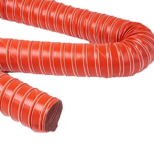 ZIUSFAC Lufteinlassschlauch Flexibel Entlüftungsschlauch Silikon Luftkanalschlauch 50mm 55mm 60mm 70mm Abluftschlauch Länge 2m 4m Silikonschlauch Klimaanlage Flexschlauch(4m/13.1ft,150mm-5.9in) von ZIUSFAC