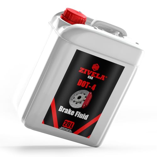ZIVELA CAR – Brems und Kupplungsflüssigkeit | Brake Dot 4 20L | DOT-4 Bremsflüssigkeit - 20Liter von ZIVELA