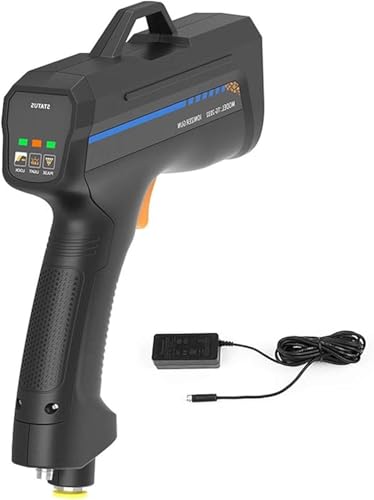 ZIXIAOS Ionisierende Luftpistole, Antistatik-Luftpistole, Antistatik-Ionisator Zur Industriellen Elektrostatischen Beseitigung, Mit Stauberkennungslicht Und Infrarotlicht,Pulse von ZIXIAOS