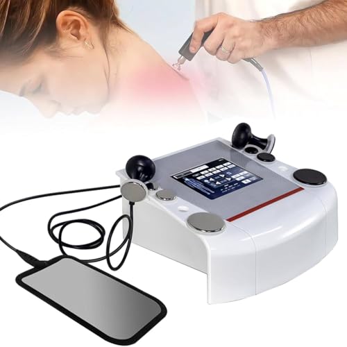 ZIXIAOS Tecar-Therapie-Diathermiegerät Mit Touchscreen, 4 Modi Und 10 Körperteilen Cet Ret, Mit 2 Fiebersonden, Verbessert Oberflächliche Schmerzen Und Die Tiefe Durchblutung Tecar-Therapie von ZIXIAOS