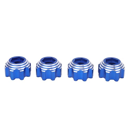 8x32 17mm Sechskantadapter Leichter haltbarer Elektroauto -Lkw -Option Aluminium Legierung mit hoher Stärke (Blau) von ZIXINNKC