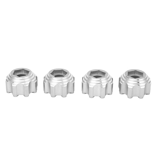 8x32 17mm Sechskantadapter Leichter haltbarer Elektroauto -Lkw -Option Aluminium Legierung mit hoher Stärke (Silber) von ZIXINNKC
