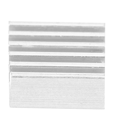 Aluminium Kühlkörperstrahler effizienter Kühlung für Verstärker -Tafel -MOS -Transistor Silber 100pcs von ZIXINNKC