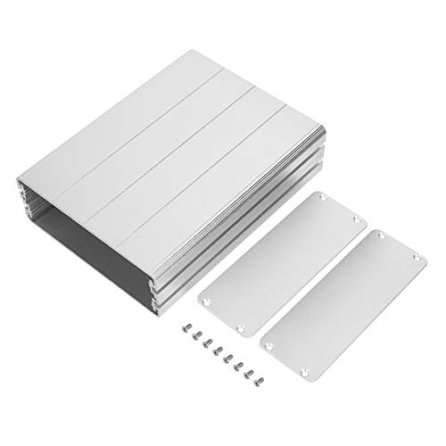 Aluminiumlegierungsprojektbox -Leiterplattenschale für Decoder -GPS -Silber von ZIXINNKC