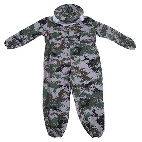 Bienenzuchtwerkzeuge Polyester Baumwollanzug Schutz Schleieranzug Accessoire für Imker Tool (L) von ZIXINNKC