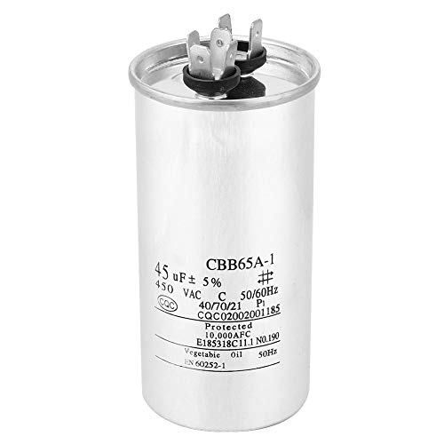 CBB65 45UF 450 V Kondensator Aluminiumfolie Klimaanlage Kompressor Startkondensator für die industrielle Ausrüstung von Motor Drive von ZIXINNKC