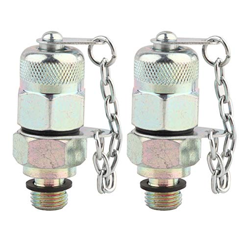 HYDRAULISCHER TEST ADAPTER HOCHDRUCK MESSUNGS PUNKT KUPPLUNGS WERKZEUG SCHMIERUNGS SYSTEM 2PCS (M10 * 1-m12 * 1,25) von ZIXINNKC