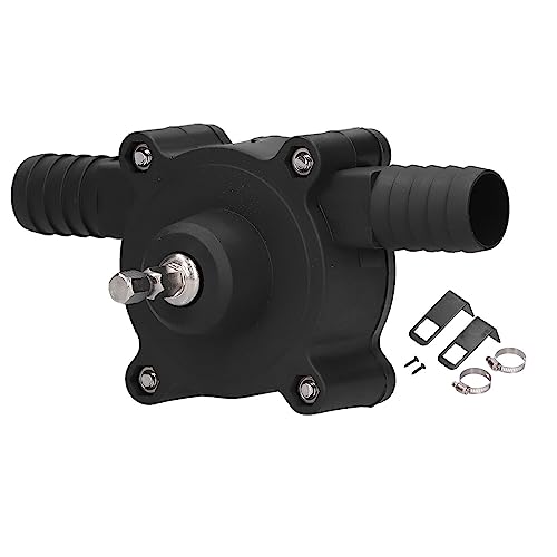 Hand elektrische Bohrmaschine Pumpe Wasserübertragung Selbstpriming tragbares Öl Kerosin Mini Elektrobohrpumpe hohe Durchflusskapazität Federsee Wasser Wasser Transport ABS von ZIXINNKC