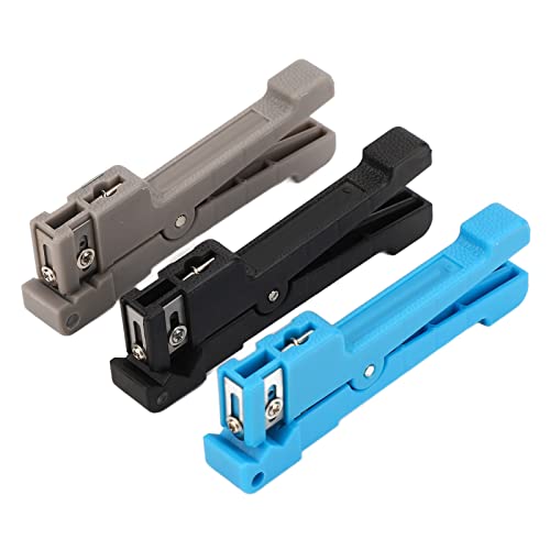 Kabel Stripper Koaxial Kabel Glasfaser Striping Tool Set Kit Easy Striping Wartung von ZIXINNKC