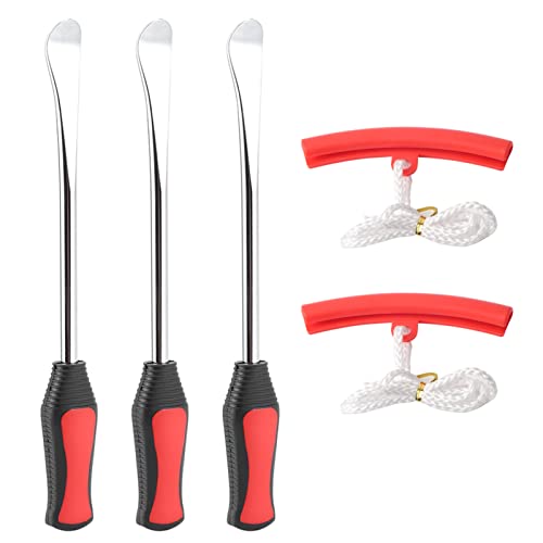 Löffel Reifenhebel Motorradfahrrad -Reifenwechselwerkzeugkit mit Randschutzhärtung Metall für maximale praktische Motorräder von ZIXINNKC