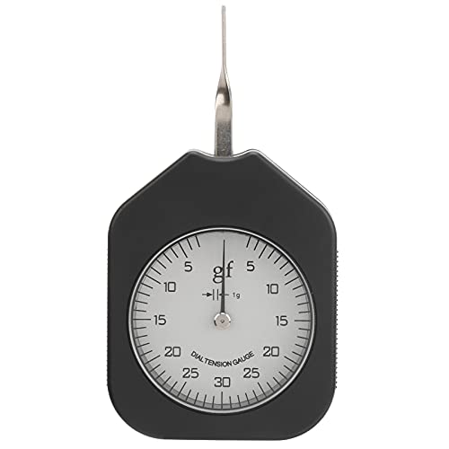 SEG-30-1 Zifferblattspannungsmesser Tasche Gramm Kraftmesser Einzelzeiger 30G Tragbare ABS-Legierung Schwarz SEG-30-1 Zifferblattspannungsmesser Tasche Gramm Kraftmesser Einzelzeiger 30G Tragbare ABS-Legierung Schwarz von ZIXINNKC