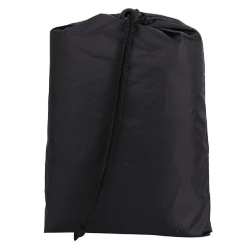 Schwarz tragbare Klappbettbedeckung Tränenfeste Möbelstaub -Schutzabdeckung für Innenräume im Freien im Freien Swimming Pool Beach Stuhl Innenhof Klappbett Klappbett (102*33*104 cm) von ZIXINNKC