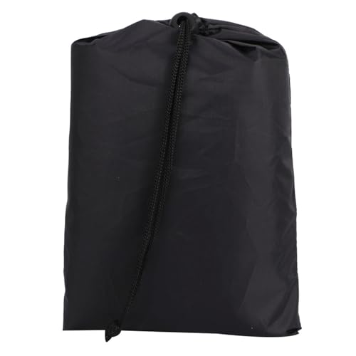 Schwarz tragbare Klappbettbedeckung Tränenfeste Möbelstaub -Schutzabdeckung für Innenräume im Freien im Freien Swimming Pool Beach Stuhl Innenhof Klappbett Klappbett (85*33*107 cm) von ZIXINNKC