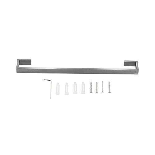 ZIXINNKC 304 Edelstahl Bad Handtuch Halter Regal, Silber Elegante Wand Montage für Handtücher, Badekugeln [Badezimmer Küche Balkon Hotel] von ZIXINNKC