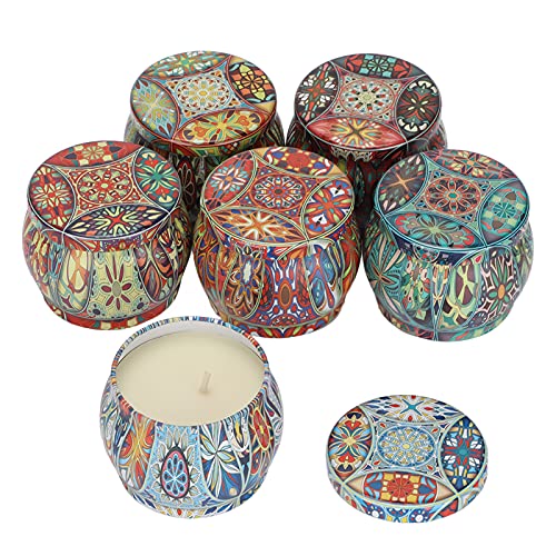 ZIXINNKC 6pcs Soja Wachs Duft Kerzen Variante Set Entspannung Aromatherapie Schlafzimmer Haus ZIXINNKC 6pcs Soja Wachs Duft Kerzen Variante Set Entspannung Aromatherapie Schlafzimmer Haus von ZIXINNKC