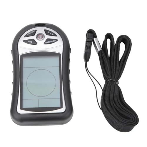 ZIXINNKC 8 in 1 Handheldhöhe -Thermometer elektronischer Navigationskompass Barometer für Outdoor -Enthusiasten von ZIXINNKC