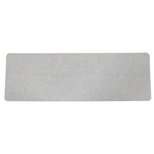 ZIXINNKC Badezimmer Teppich rutschfeste schnelle trockene starke Wasser saugfähige Badematte 40 x 120 cm für Badezimmer Kücheneingang (Grau) von ZIXINNKC