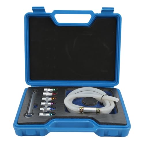ZIXINNKC Bremsentletzungsschlüssel -Kit Effiziente Abflussschlauchadapter für die Fahrzeugwartung ZIXINNKC Bremsentletzungsschlüssel -Kit Effiziente Abflussschlauchadapter für die Fahrzeugwartung von ZIXINNKC