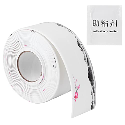 ZIXINNKC Caulk Strip Streifen wasserdicht selbst kleber Aufkleber PVC Acryldichtungsband für Badezimmer Küche von ZIXINNKC
