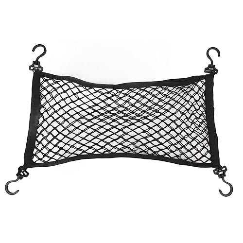 ZIXINNKC Elastisches Frachtnetz 27,6x13,8 Zoll Verdickung verhindert Deformation Car Mesh Storage Beutel Excorable Wagon Net mit universellen Haken ZIXINNKC Elastisches Frachtnetz 27,6x13,8 Zoll Verdickung verhindert Deformation Car Mesh Storage Beutel Excorable Wagon Net mit universellen Haken von ZIXINNKC