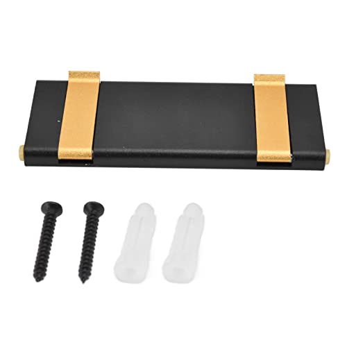 ZIXINNKC Moderne Flip schwimmende Rack Strong Lagerkapazität 2 Haken Kleiderregal Wandmontage Balkon Hall Badezimmer Garage von ZIXINNKC