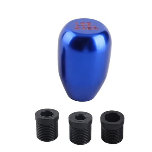 ZIXINNKC Universal Manual 6 Speed ​​Gear Shift hohe Empfindlichkeit für Autoenthusiasten rot (Blau) von ZIXINNKC