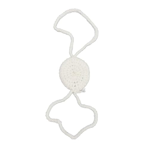 ZIXINNKC Wärmerer gemütlicher Strickschutz für das Ski -Snowboarden (Beige) von ZIXINNKC