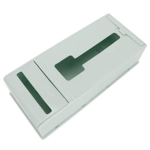 ZIXINNKC Wandmontierte Plastiktütenspender Müllmüll Taschen Aufbewahrungsbox Organizer Halter für Küche (Blau) von ZIXINNKC