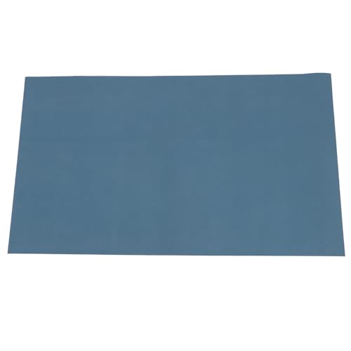 ZIXINNKC Wasser beständige öl beständige Küchen fußmatten hohe Elastizität Komfort stehend anwendbar auf Küchen tisch PU-Material 44cm x 76cm (Blau) von ZIXINNKC