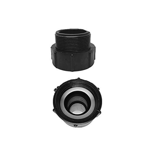 ZIYANG Wassertank-Adapter - Feingewinde Adapter für Gartenschlauch | Grobgewinde zu Feingewinde / Feingewinde zu Grobgewinde für IBC Wassertank ZIYANG Wassertank-Adapter - Feingewinde Adapter für Gartenschlauch | Grobgewinde zu Feingewinde / Feingewinde zu Grobgewinde für IBC Wassertank von ZIYANG