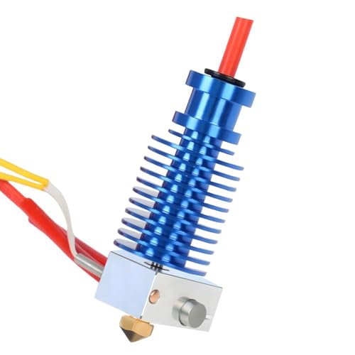 Super Print Upgrade Prusa i3 MK3 Hotend 24V 40W Kit,Upgrade V6 Bi-Metal Heatbreak,Heater Block Aluminum,V6 Brass Nozzle 0.4mm for Prusa i3 MK3,MK3S,MK3S+3D Printer for V6 Hotend Kit. von ZIZISHU