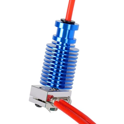 Super Print Upgrade Prusa i3 MK3 Hotend Plated Copper 24V 40W Kit,V6 Bi-Metal Heatbreak,Plated Copper Heater Block,Plated Copper Nozzle 0.4mm for Prusa i3MK3,MK3S,MK3S+3D Printer for V6 Hotend Kit. von ZIZISHU