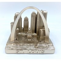 St Louis 3D Stadt Berühmte Gebäude Modell Statue Souvenir Dekoration Für Home Office 4" von ZIZOUSA