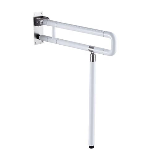 Badezimmer Haltegriff Weiß, Klappbar Haltegriff 80CM Haltegriff Edelstahl Dusche Haltegriff Bad Stützgriff Stütz Klappgriff Badewanne Stützgriff Haltegriffe für Senioren Behinderte 80cm/31.4in Badezimmer Haltegriff Weiß, Klappbar Haltegriff 80CM Haltegriff Edelstahl Dusche Haltegriff Bad Stützgriff Stütz Klappgriff Badewanne Stützgriff Haltegriffe für Senioren Behinderte 80cm/31.4in von ZJDCQGS