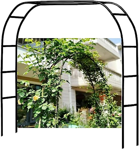 ZJFJMBD Metall-Gartenbogen-Spalier, 1,2–3,5 m breit | wetterbeständige Rosenbögen | Hochzeitsbogenrahmen für Garteneingänge | Dekorationsständer von ZJFJMBD