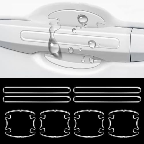 ZJGZNB 8pcs Auto-Türgriffschutzfolie,kompatibel mit MG4 Elektro,Dekorationszubehör ZJGZNB 8pcs Auto-Türgriffschutzfolie,kompatibel mit MG4 Elektro,Dekorationszubehör von ZJGZNB