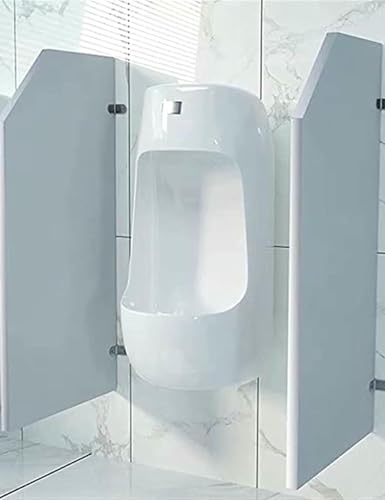 ZJHAHJY An der Wand montierte Urinaltrennwand, Sichtschutz, Urinaltrennwand für Toiletten, geeignet für öffentliche Toiletten (35 * 16 Zoll * 4 Stück) von ZJHAHJY