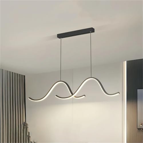 ZJHAHJY Home LED Curve Pendelleuchten Moderne einfache Linie Hängelampen für Esstisch Restaurant Home d Innenbeleuchtung ZJHAHJY Home LED Curve Pendelleuchten Moderne einfache Linie Hängelampen für Esstisch Restaurant Home d Innenbeleuchtung von ZJHAHJY